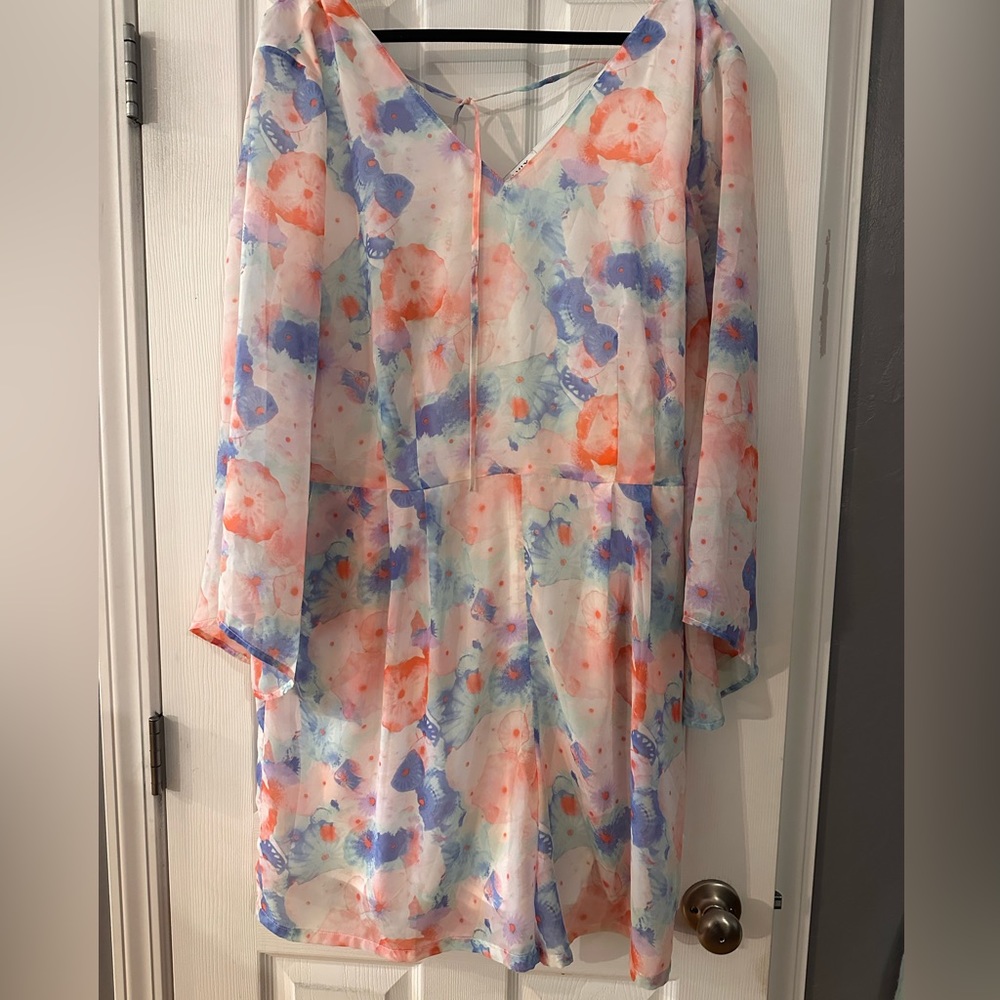 Modamix 16W Floral Romper